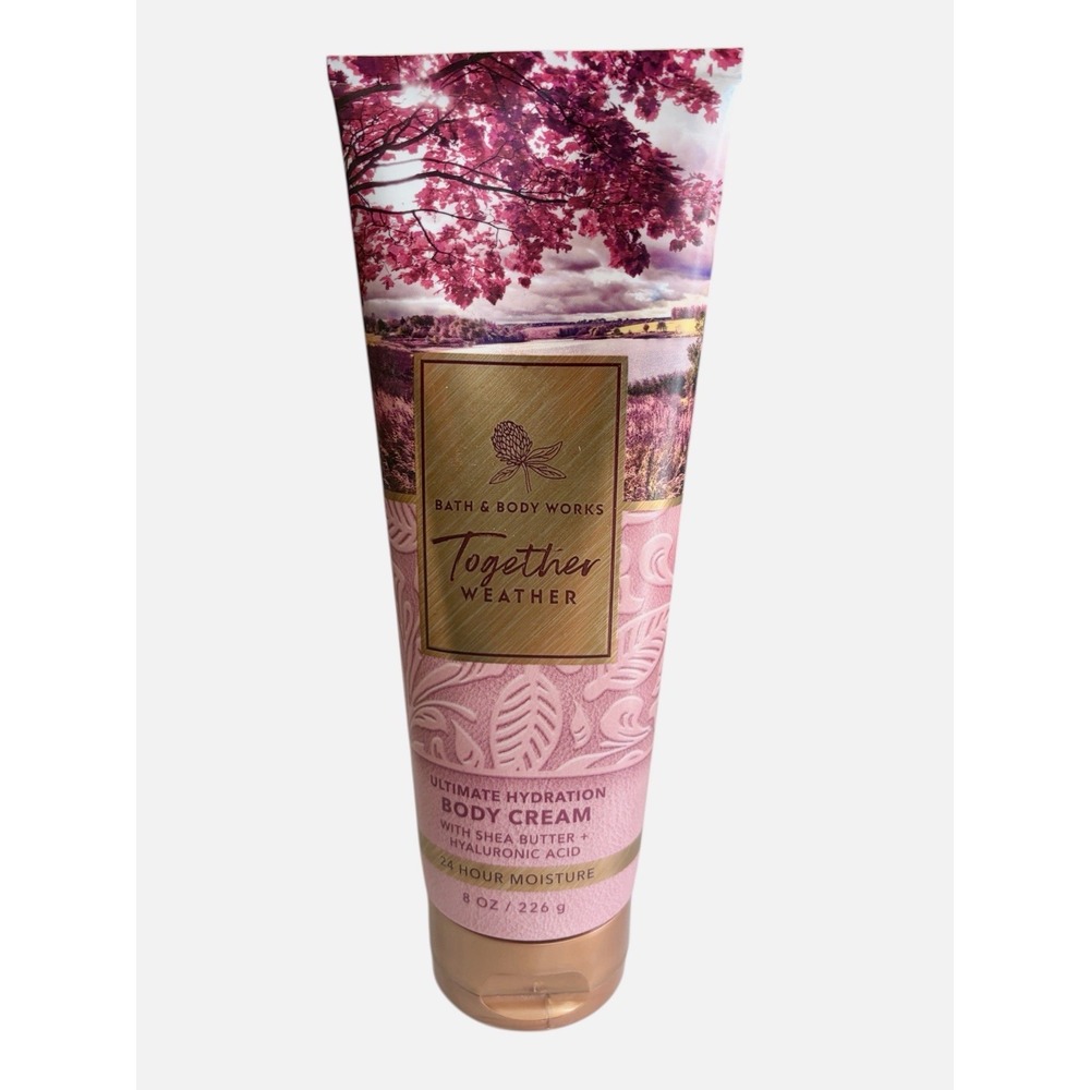 Bath & Body Works‎ TOGETHER WEATHER  Body Cream Lotion 8 oz